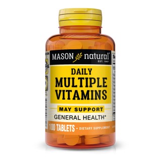 Вітаміни та мінерали Mason Natural Daily Multiple Vitamins, 100 таблеток