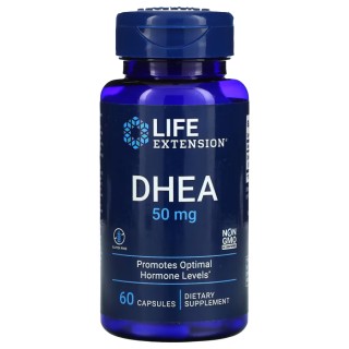 Стимулятор тестостерону Life Extension DHEA 50 mg, 60 вегакапсул