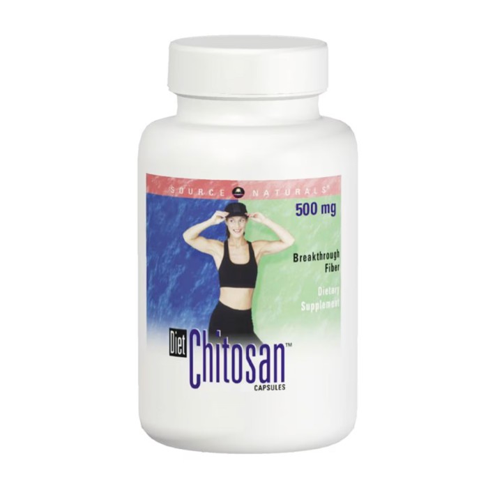 Diet Chitosan™ 500 mg - 60 caps (Пошкоджена етикетка)