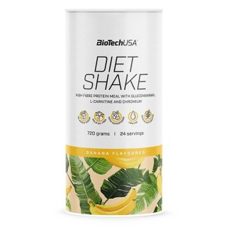 Заменитель питания BioTech Diet Shake, 720 грамм Банан