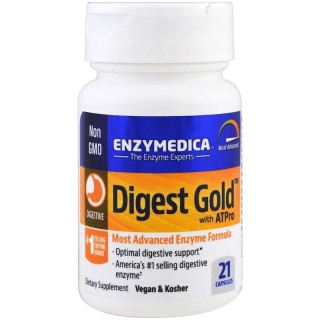Натуральна добавка Enzymedica Digest Gold, 21 капсула