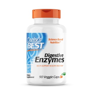 Натуральна добавка Doctor's Best Digestive Enzymes, 90 капсул