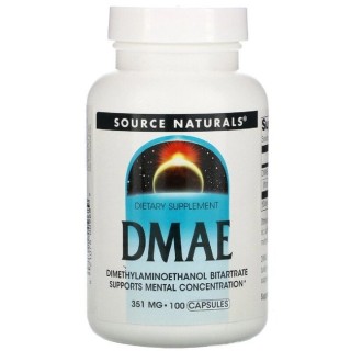 Натуральна добавка Source Naturals DMAE, 100 капсул