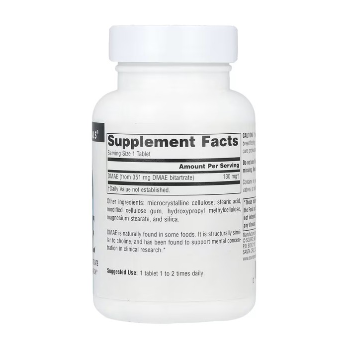 DMAE 351 mg - 100 tabs