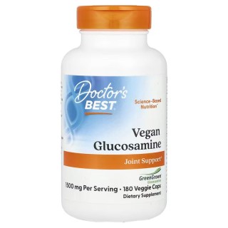 Препарат для суглобів і зв'язок Doctor's Best Vegan Glucosamine 1500 mg, 180 вегакапсул