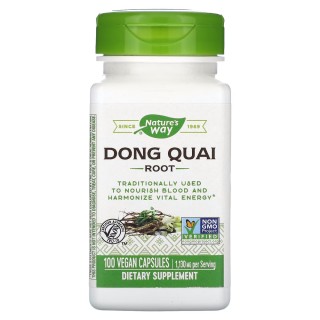 Натуральна добавка Nature's Way Dong Quai Root, 100 вегакапсул