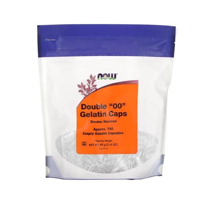 Подвійні желатинові капсули «00» – 750 капсул