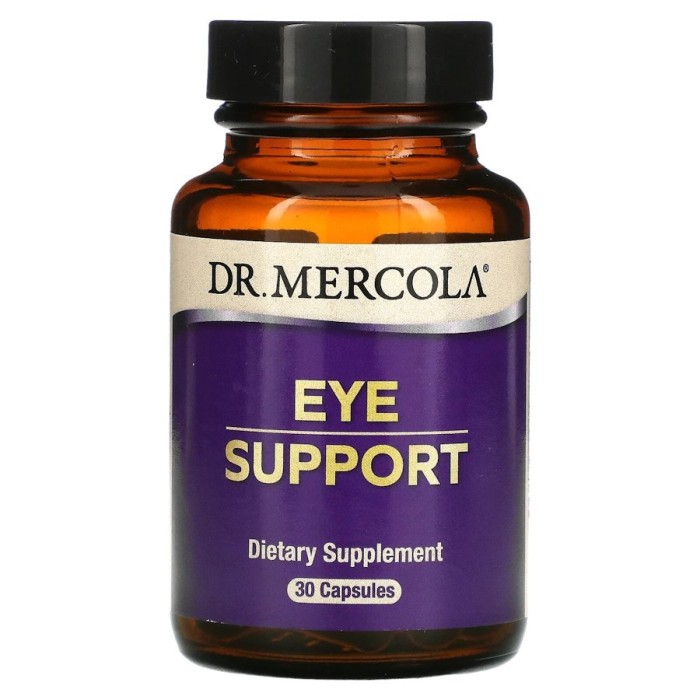 Естественная добавка Dr. Mercola Eye Support, 30 капсул