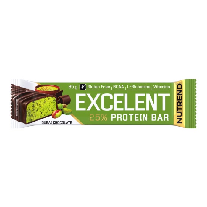 Батончик Nutrend Excelent Protein Bar, 85 грам Дубайский шоколад