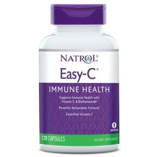 Витамины и минералы Natrol Easy-C, 120 капсул