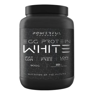 Протеин Powerful Progress Egg Protein White, 900 грамм Соленая карамель