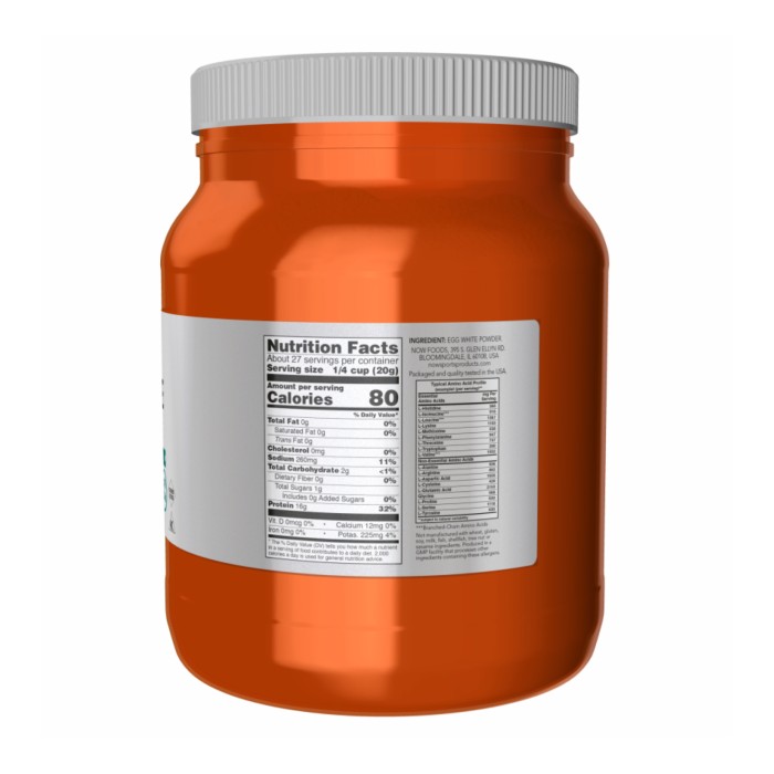 Яєчний білок у порошку - 2268 г