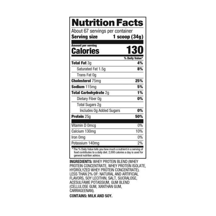 Елітний 100% сироватковий м'ясо - 2170 г полуничного вибуху