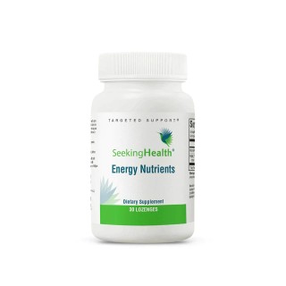Натуральна добавка Seeking Health Energy Nutrients (Formerly NADH + CoQ10), 30 пастилок