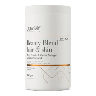 Препарат для суставов и связок OstroVit Beauty Blend Hair & Skin, 360 грамм Французская ваниль
