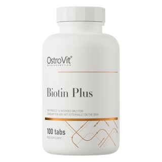 Вітаміни та мінерали OstroVit Biotin Plus, 100 таблеток