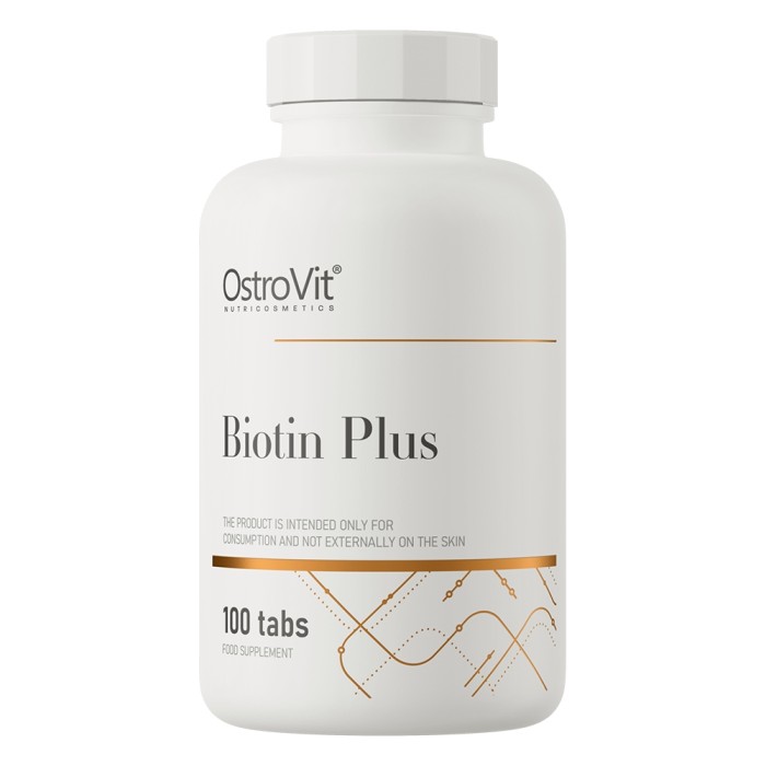 Вітаміни та мінерали OstroVit Biotin Plus, 100 таблеток
