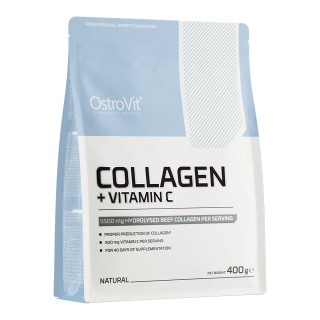Препарат для суставов и связок OstroVit Collagen + Vitamin C, 400 грамм