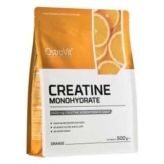 Креатин OstroVit Creatine Monohydrate, 500 грамм Апельсин