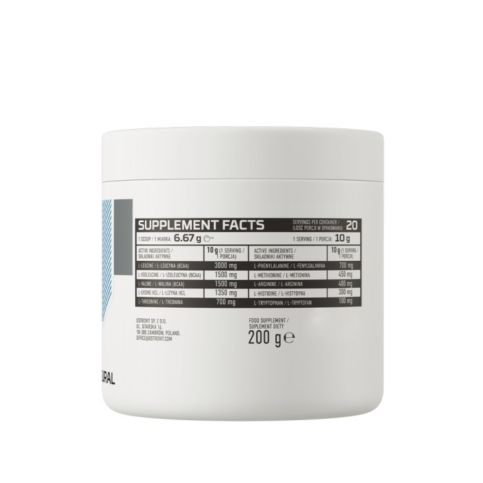 Амінокислота OstroVit EAA, 200 грам Полуниця