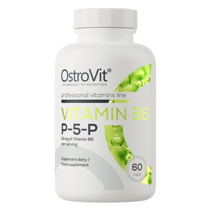 Вітаміни та мінерали OstroVit Vitamin B6 P-5-P, 60 капсул