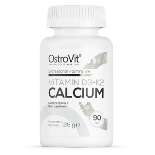 Витамины и минералы OstroVit Vitamin D3+K2 Calcium, 90 таблеток