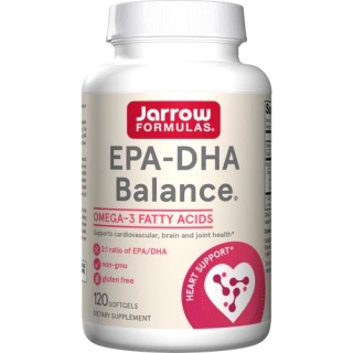 Жирні кислоти Jarrow Formulas EPA-DHA Balance, 120 капсул