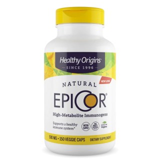Натуральна добавка Healthy Origins EpiCor 500 mg, 150 вегакапсул