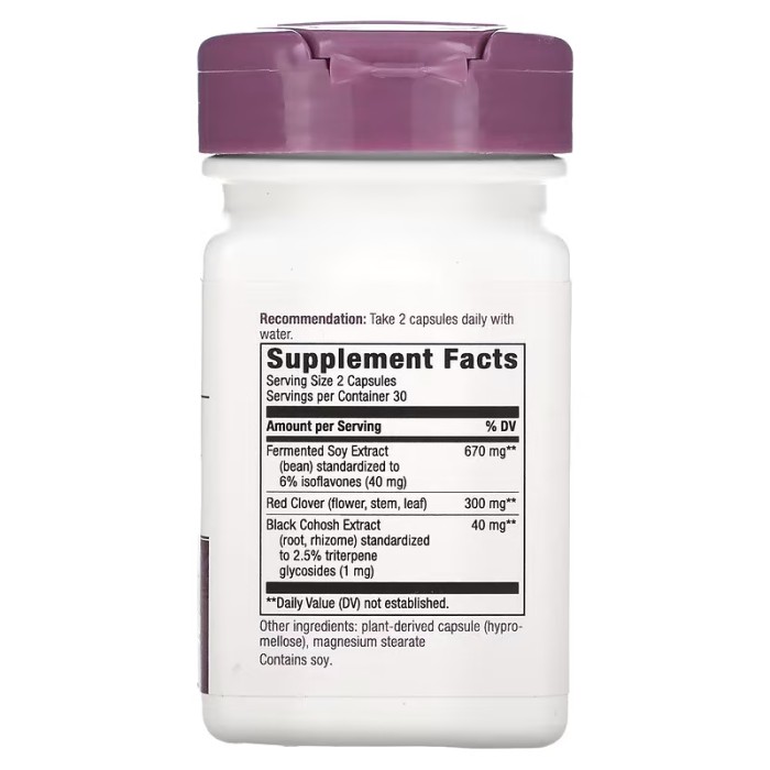 Натуральна добавка Nature's Way EstroSoy Menopause Relief Blend, 60 вегакапсул