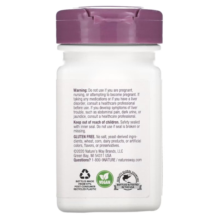 Натуральна добавка Nature's Way EstroSoy Menopause Relief Blend, 60 вегакапсул