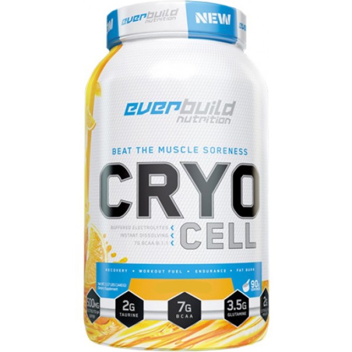 Амінокислота BCAA Everbuild Cryo Cell BCAA 8:1:1, 1.4 кг Виноградний сік
