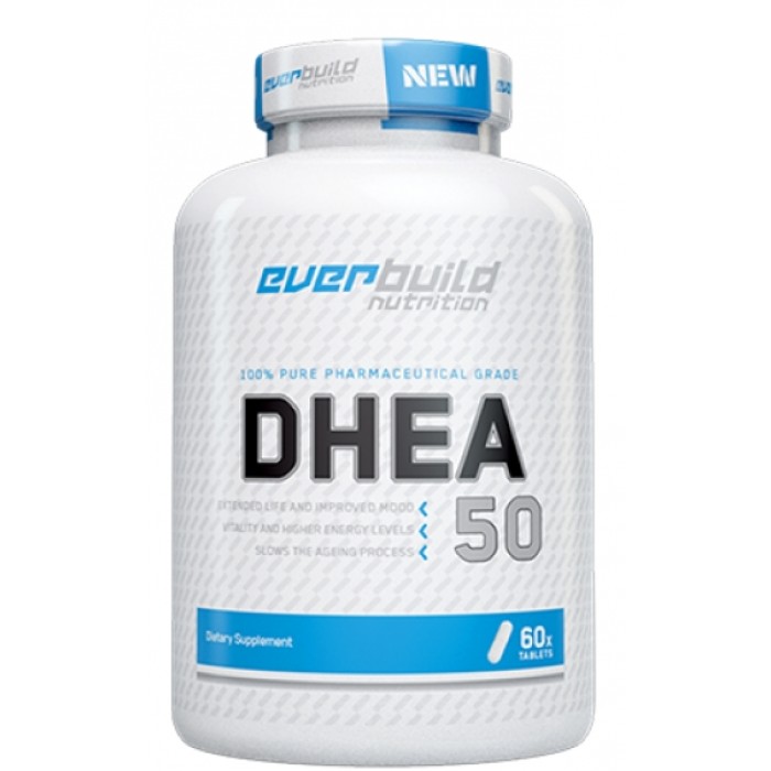 Стимулятор тестостерона Everbuild DHEA 50 mg, 60 таблеток