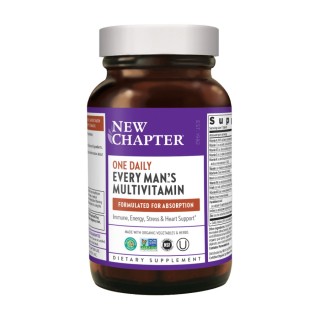Вітаміни та мінерали New Chapter Every Men's One Daily Multivitamin, 24 таблетки