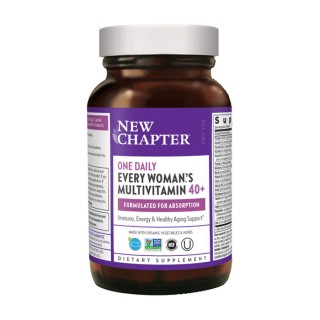 Вітаміни та мінерали New Chapter Every Woman's One Daily 40+ Multivitamin, 48 таблеток