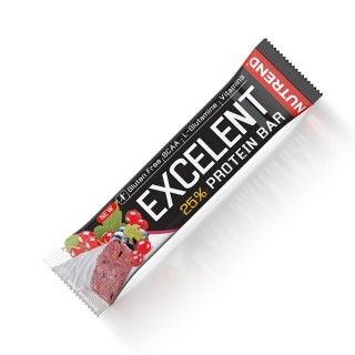Батончик Nutrend Excelent Protein Bar, 85 грам Чорна смородина-журавлина