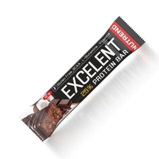 Батончик Nutrend Excelent Protein Bar, 85 грам Шоколад та кокос у молочному шоколаді