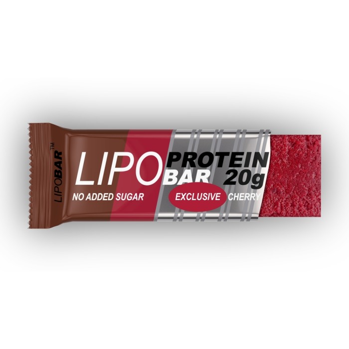 Батончик Lipobar Protein Bar, 50 грам Вишня