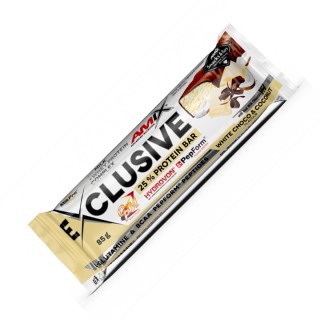 Батончик Amix Nutrition Exclusive Protein Bar, 85 грам Білий шоколад-кокос