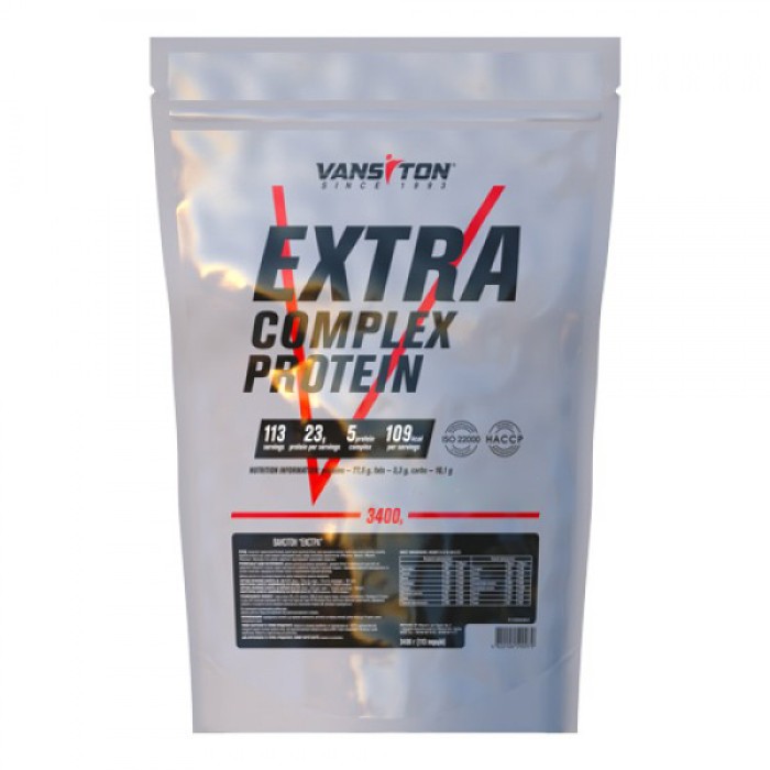 Протеїн Vansiton Extra Complex Protein, 3.4 кг Вишня