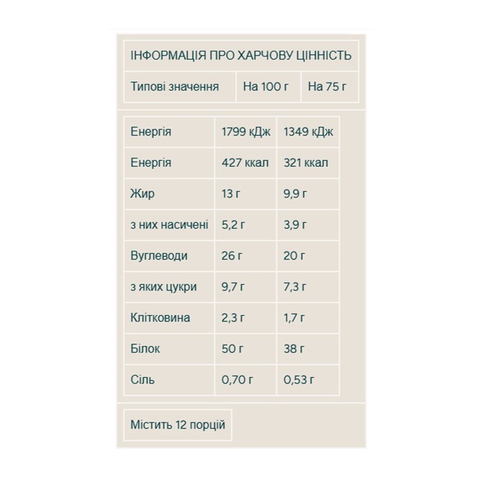 Додаткове печиво - 12x75 г Шоколадно-апельсиновий