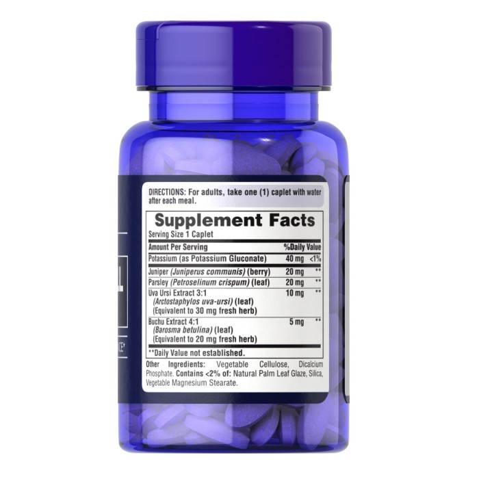 Натуральна добавка Puritan's Pride Extra Strength Water Pill, 100 каплет