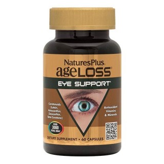Натуральна добавка Natures Plus AgeLoss Eye Support, 60 капсул