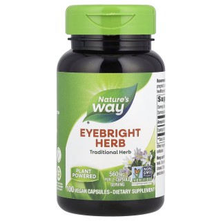 Натуральна добавка Nature's Way Eyebright Herb, 100 капсул