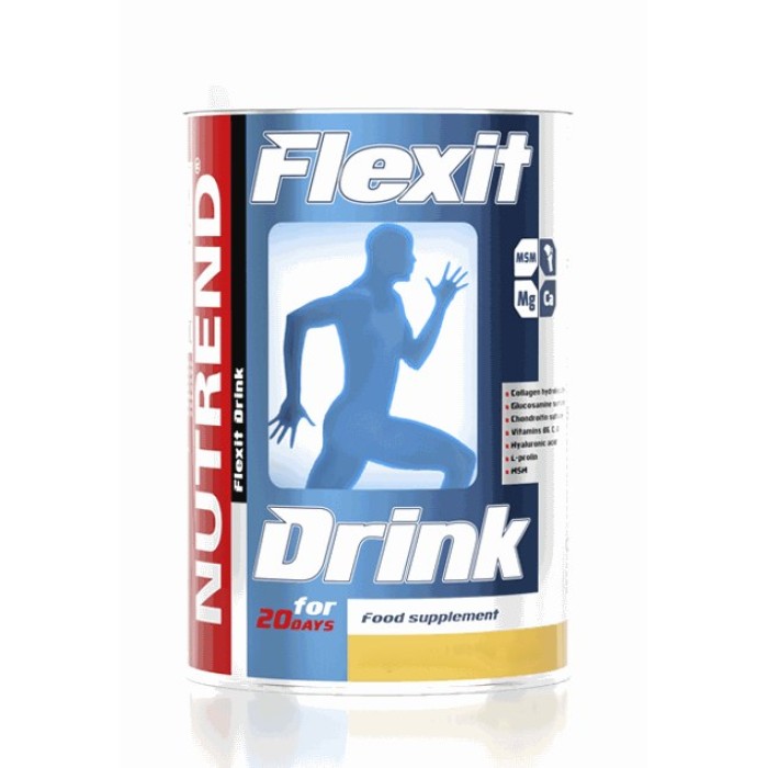 Препарат для суглобів і зв'язок Nutrend Flexit Drink, 400 грам Апельсин