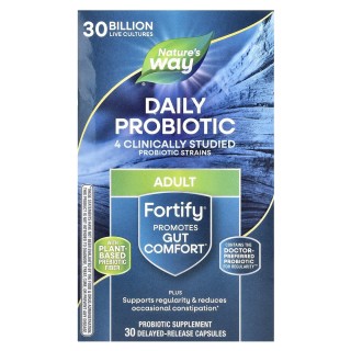 Пробіотики і пребіотики Nature's Way Fortify Optima Adult Probiotic 3 Billion, 30 вегакапсул