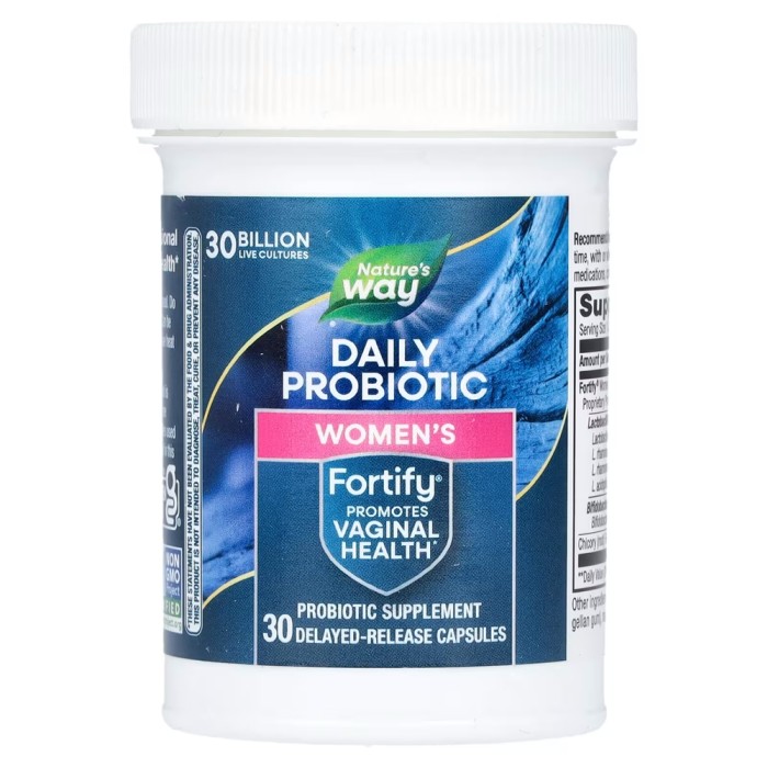 Пробиотики и пребиотики Nature's Way Fortify Women's Probiotic 30 Billion, 30 капсул