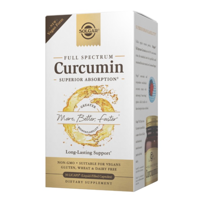 Full Spectrum Curcumin Liquid Extract - 30 softgels (До 01.26)