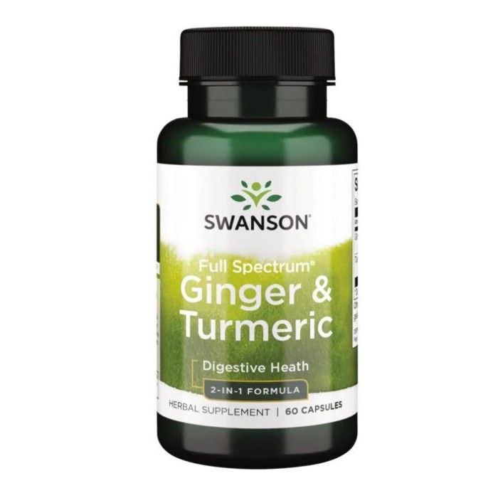 Full Spectrum Ginger Turmeric - 60caps (Пошкоджена етикетка)