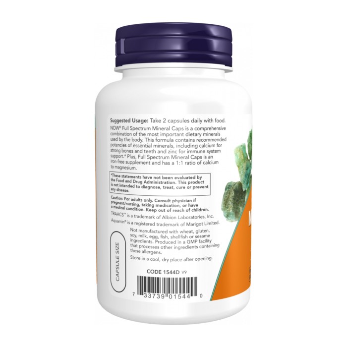 Повноспектральний мінерал - 240 капсул