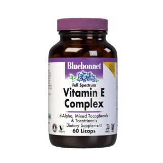 Витамины и минералы Bluebonnet Full Spectrum Vitamin E, 60 капсул